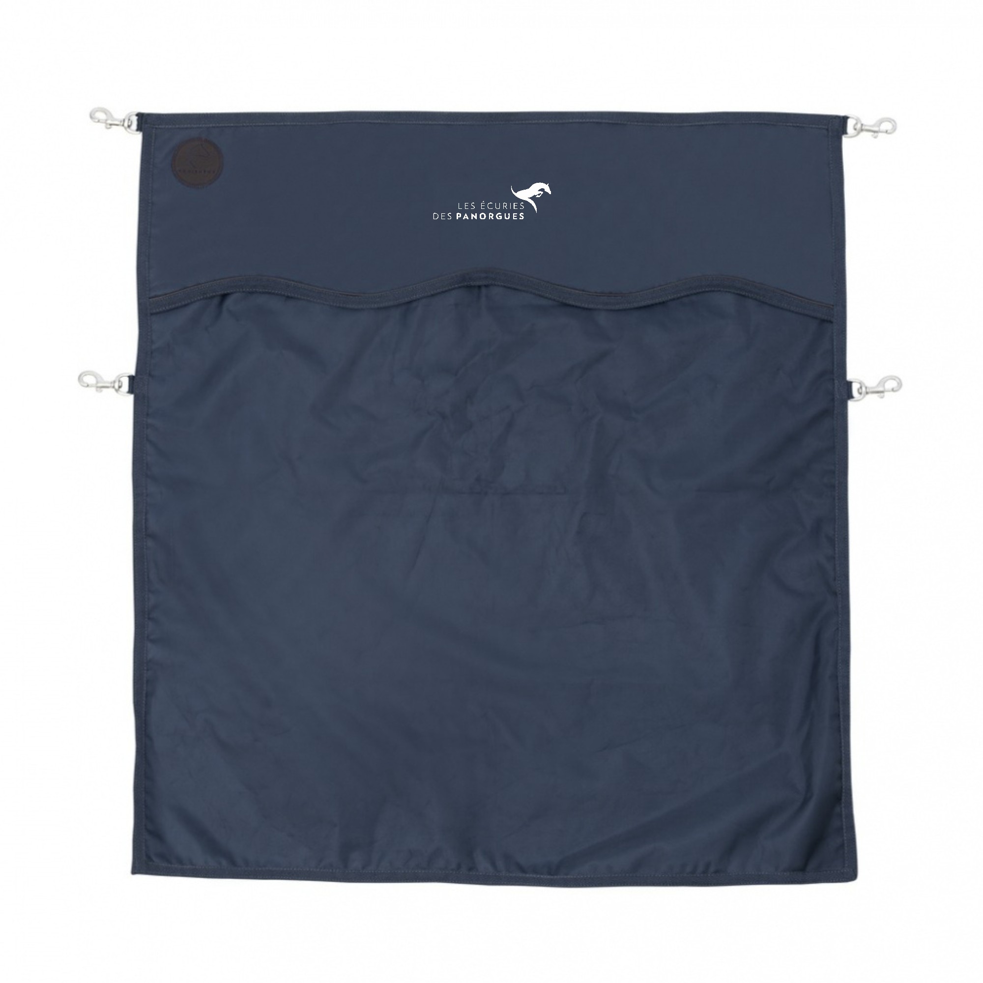 Rideau ou porte de box EQUITHÈME Premium - Les écuries des Panorgues - Navy - RP001