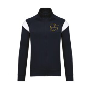 Veste de survêtement zippée (enfant) - Ecurie L.P.C - Navy - PA391