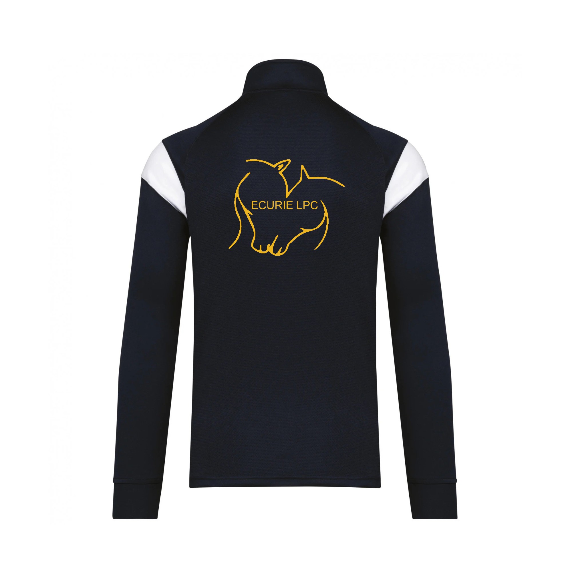 Veste de survêtement zippée (enfant) - Ecurie L.P.C - Navy - PA391 – Image 2