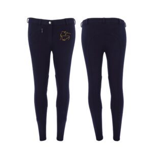 Pantalon d'équitation RIDING WORLD (enfant) - Ecurie L.P.C - Navy - 989400