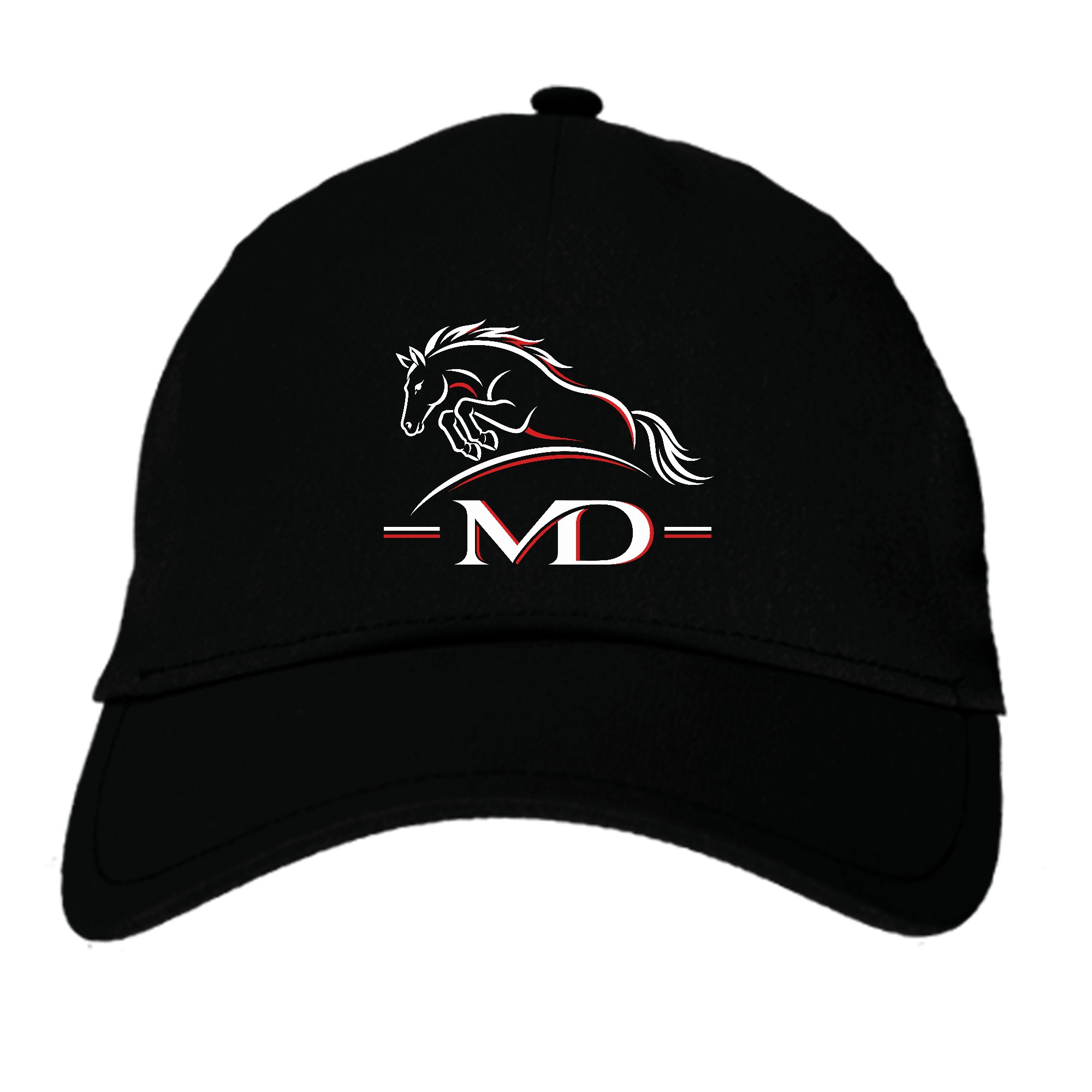 CASQUETTE - Les écuries MD - Noir - BF015