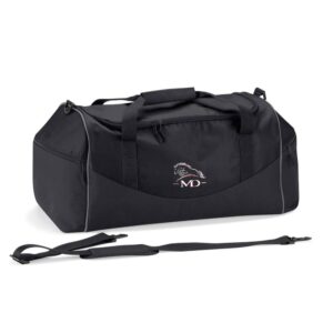 SAC DE SPORT - Les écuries MD - Noir - QD70S