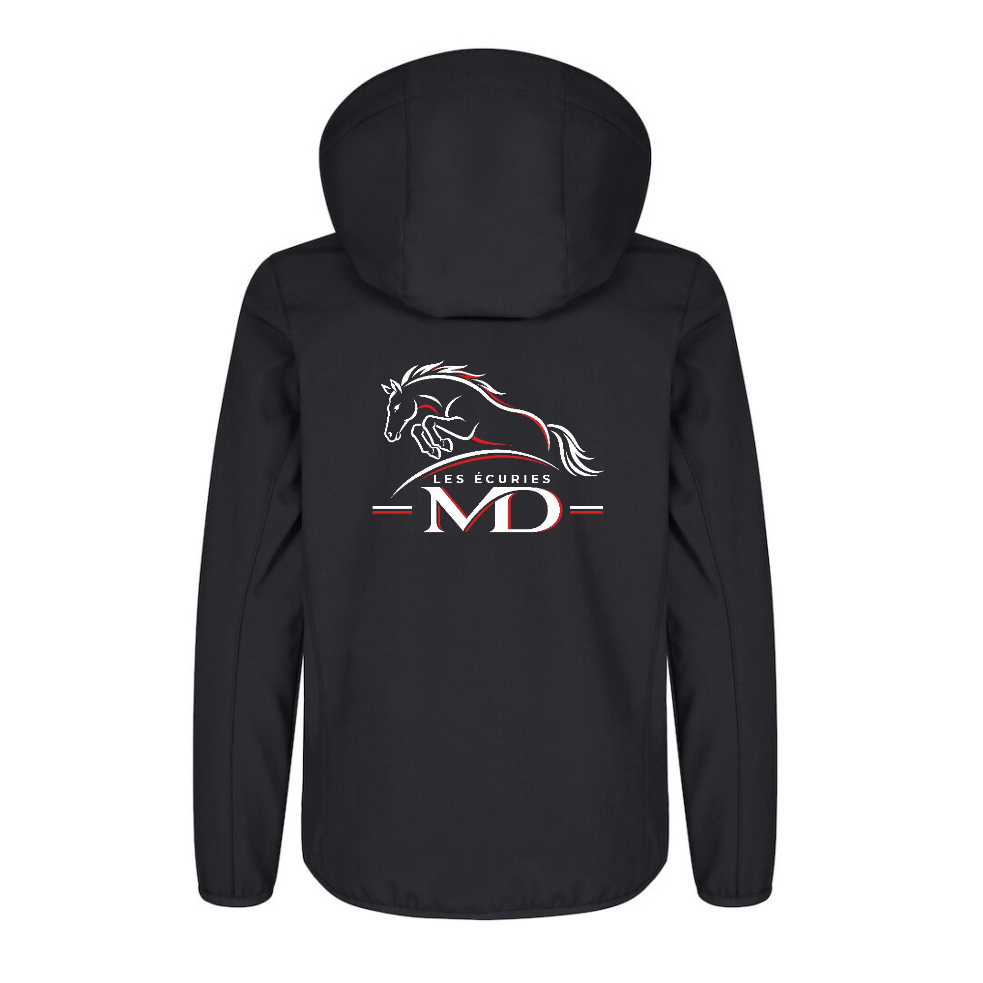 SOFTSHELL "Classic" (enfant) - Les écuries MD - Noir - 0200909 – Image 3