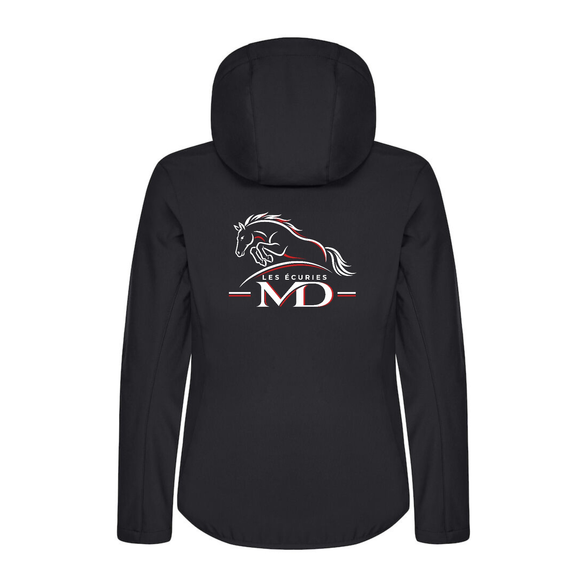 SOFTSHELL "Classic" (femme) - Les écuries MD - Noir - 0200917 – Image 3