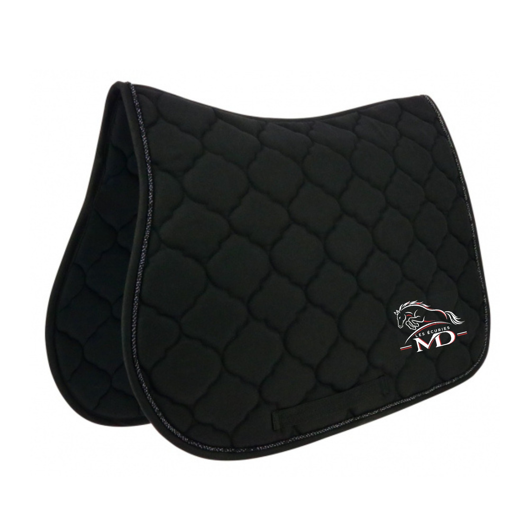 TAPIS RIDING WORLD - Les écuries MD - Noir - 20453