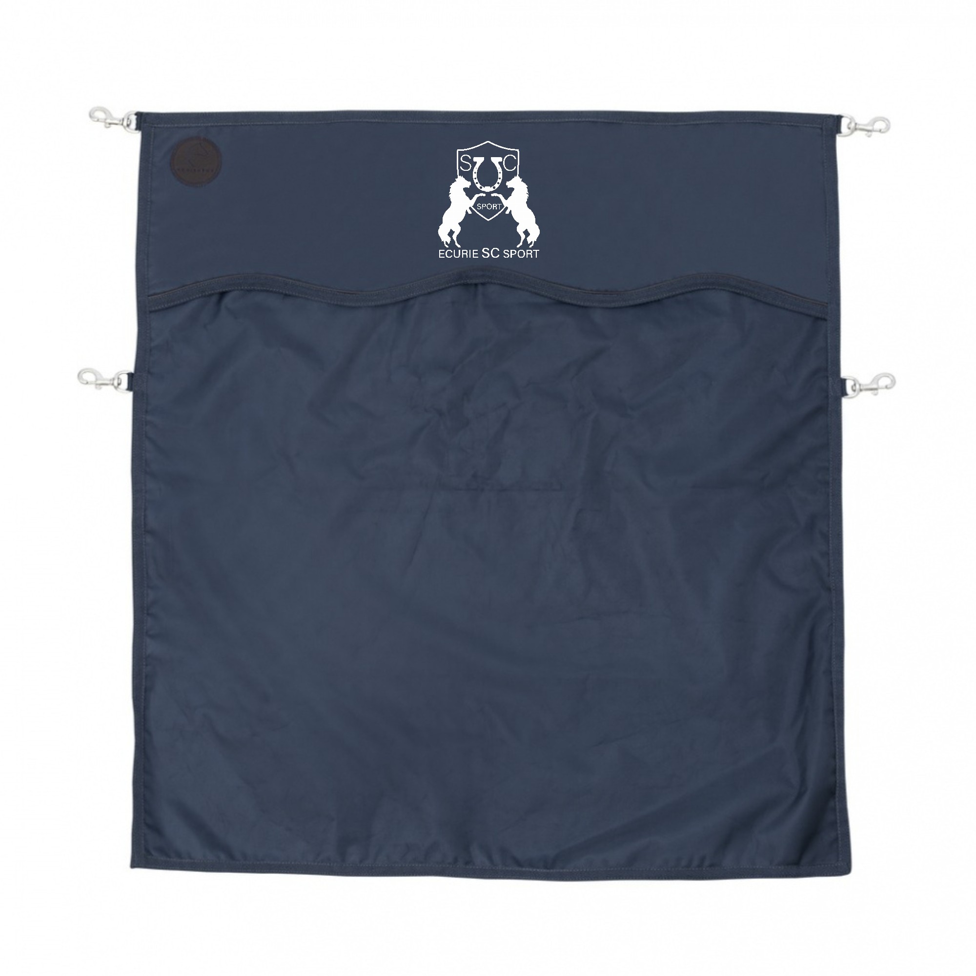 Rideau ou porte de box EQUITHÈME Premium - Ecurie SC sport - Navy - RP001