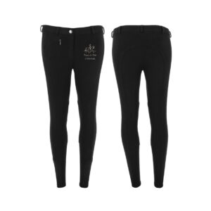 Pantalon d'équitation RIDING WORLD (femme) - Écurie du Clos d’Amarante - Noir - 989402