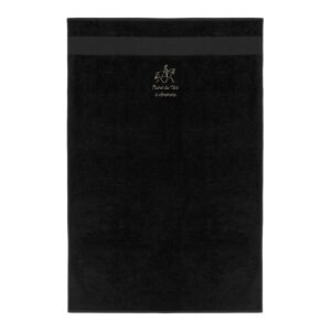 Serviette éponge - Écurie du Clos d’Amarante - Noir - k111
