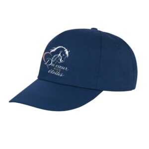 Casquette (économique) - Du cœur aux étoiles - Navy - RC080