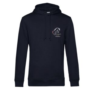 SWEAT A CAPUCHE (enfant) - Du cœur aux étoiles - Navy - K477