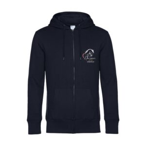 SWEAT ZIPPÉ (enfant) - Du cœur aux étoiles - Navy - K455
