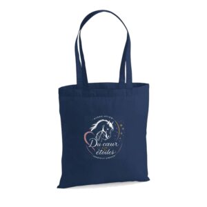 TOTE BAG - Du cœur aux étoiles - Navy - WM101