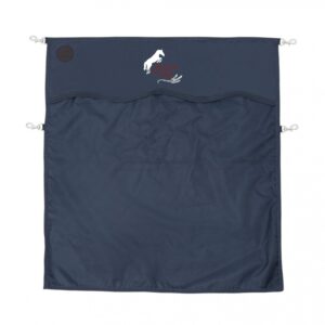 Rideau ou porte de box EQUITHÈME Premium - Écurie du MG - Navy - RP001