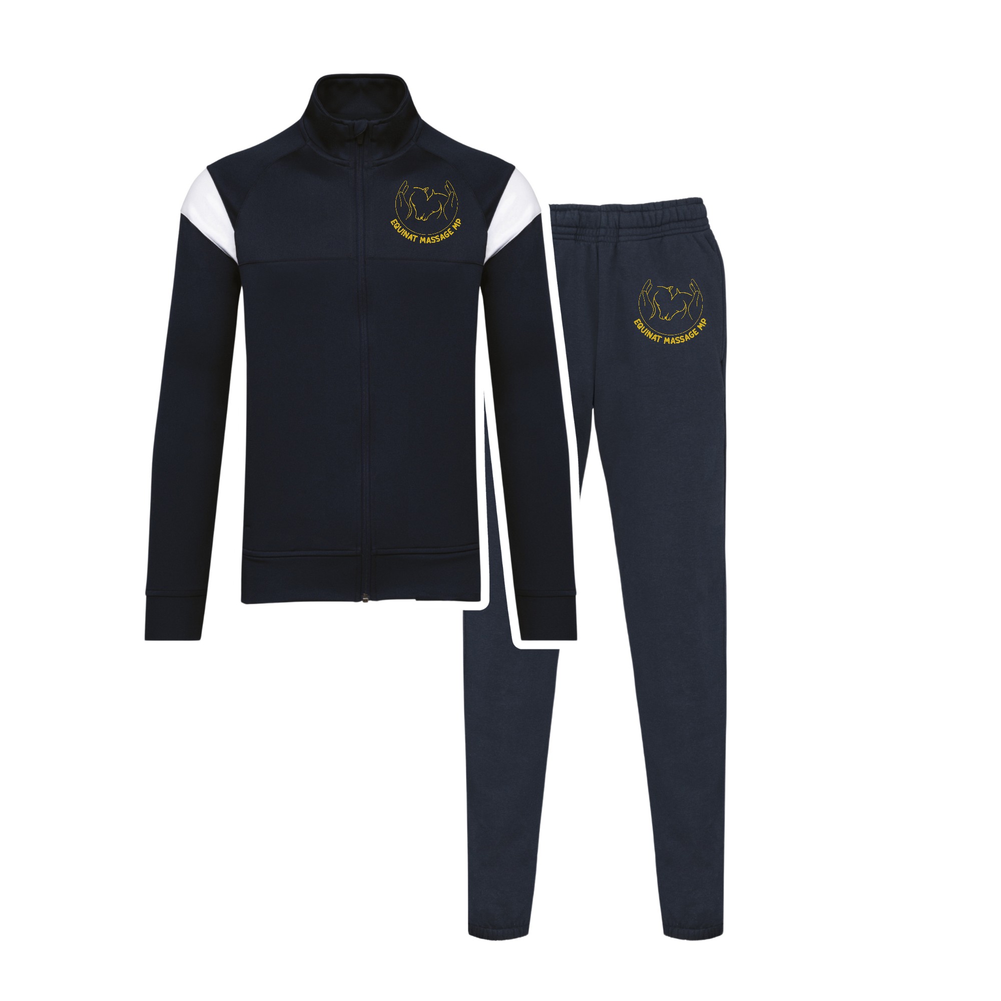 Ensemble de survetement (adulte) - EQUINAT MASSAGE MP - Navy - ES001