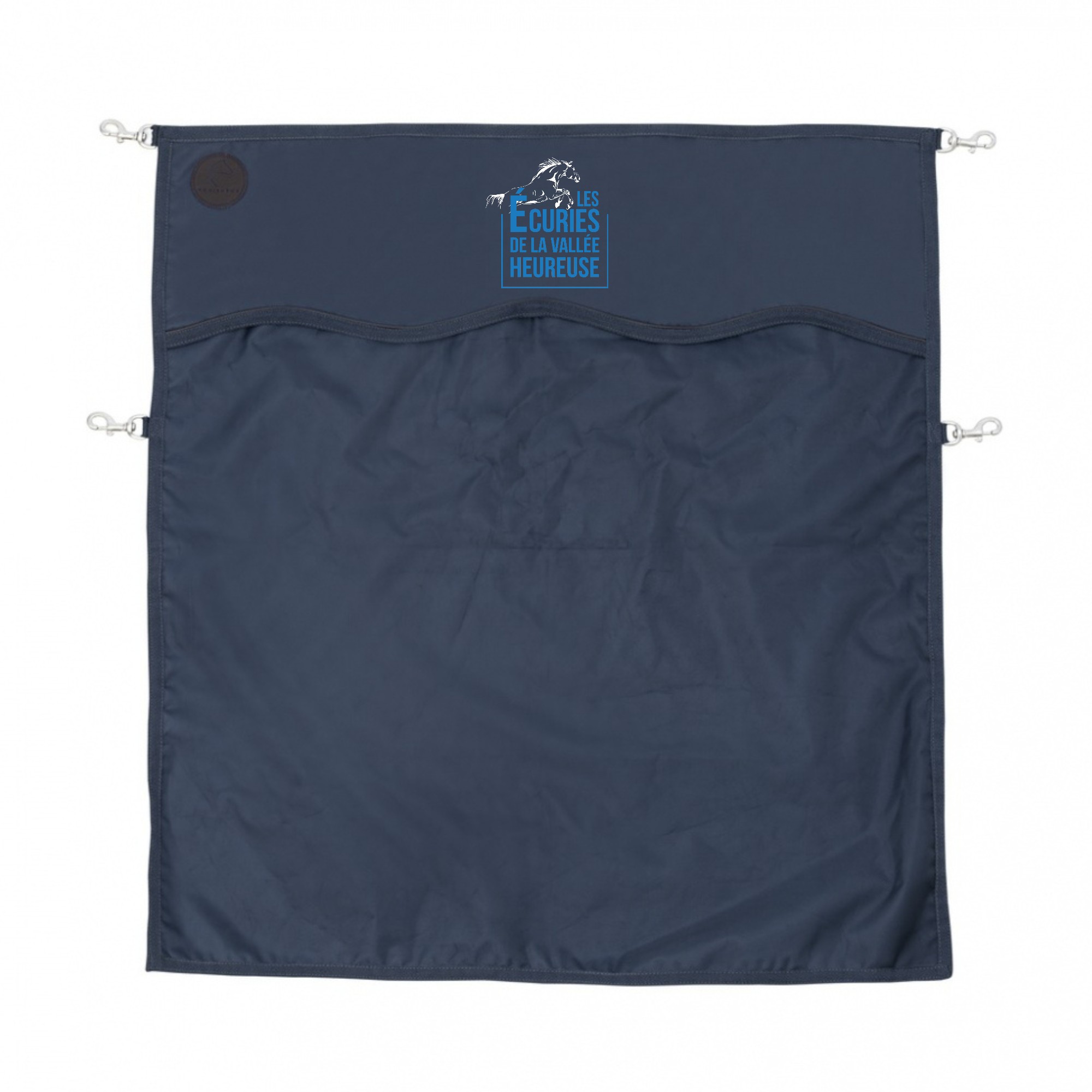 Rideau ou porte de box EQUITHÈME Premium - Les ecuries de la vallée heureuse / EVH FORMATION - Navy - RP001