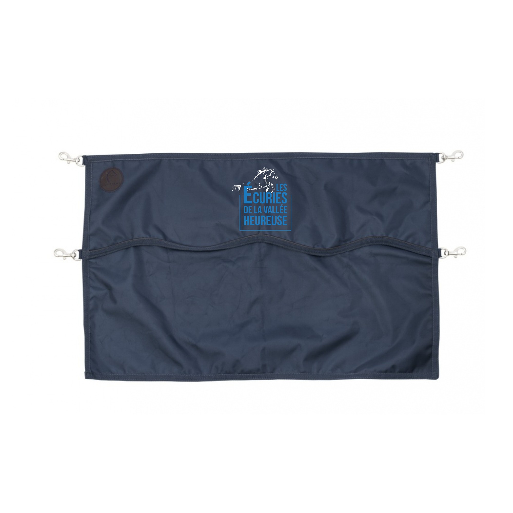Rideau ou porte de box EQUITHÈME Premium - Les ecuries de la vallée heureuse / EVH FORMATION - Navy - RP001 – Image 2