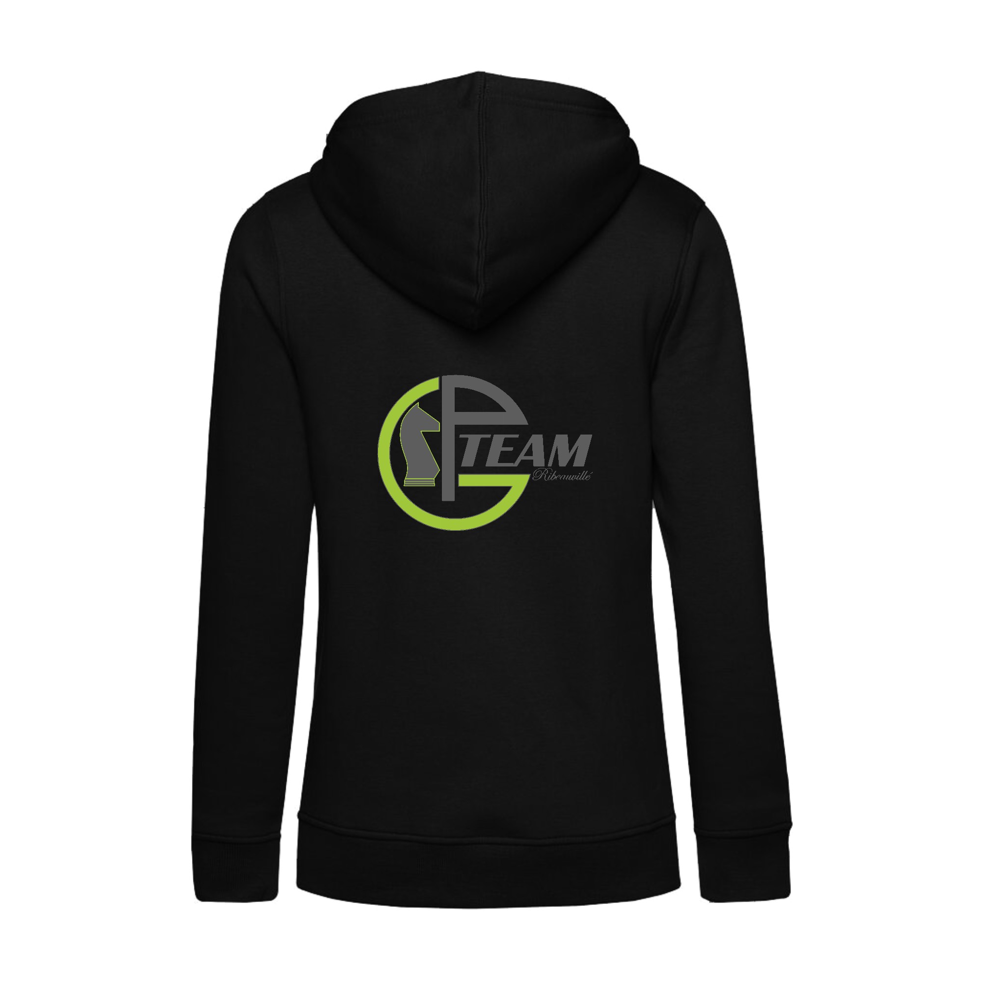 SWEAT A CAPUCHE (femme) – PG team Ribeauville - Noir - BCW34B – Image 3