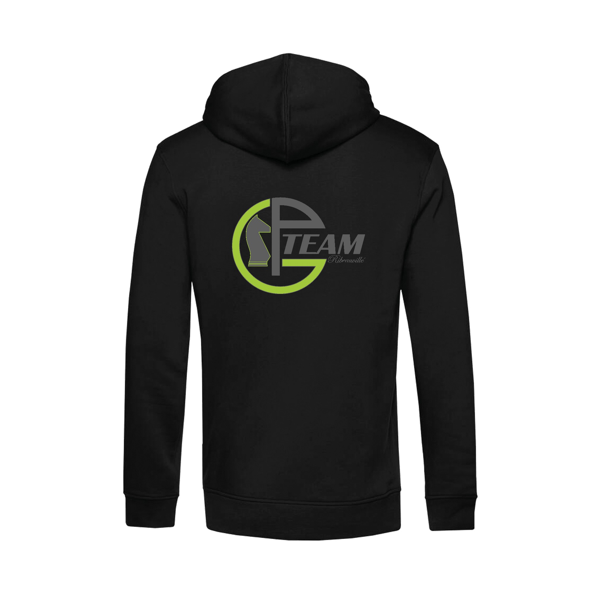 SWEAT A CAPUCHE (enfant) - PG team Ribeauville - Noir - K477 – Image 3