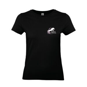 T-SHIRT (femme) - Haras d'Huzel - Noir - BC04T