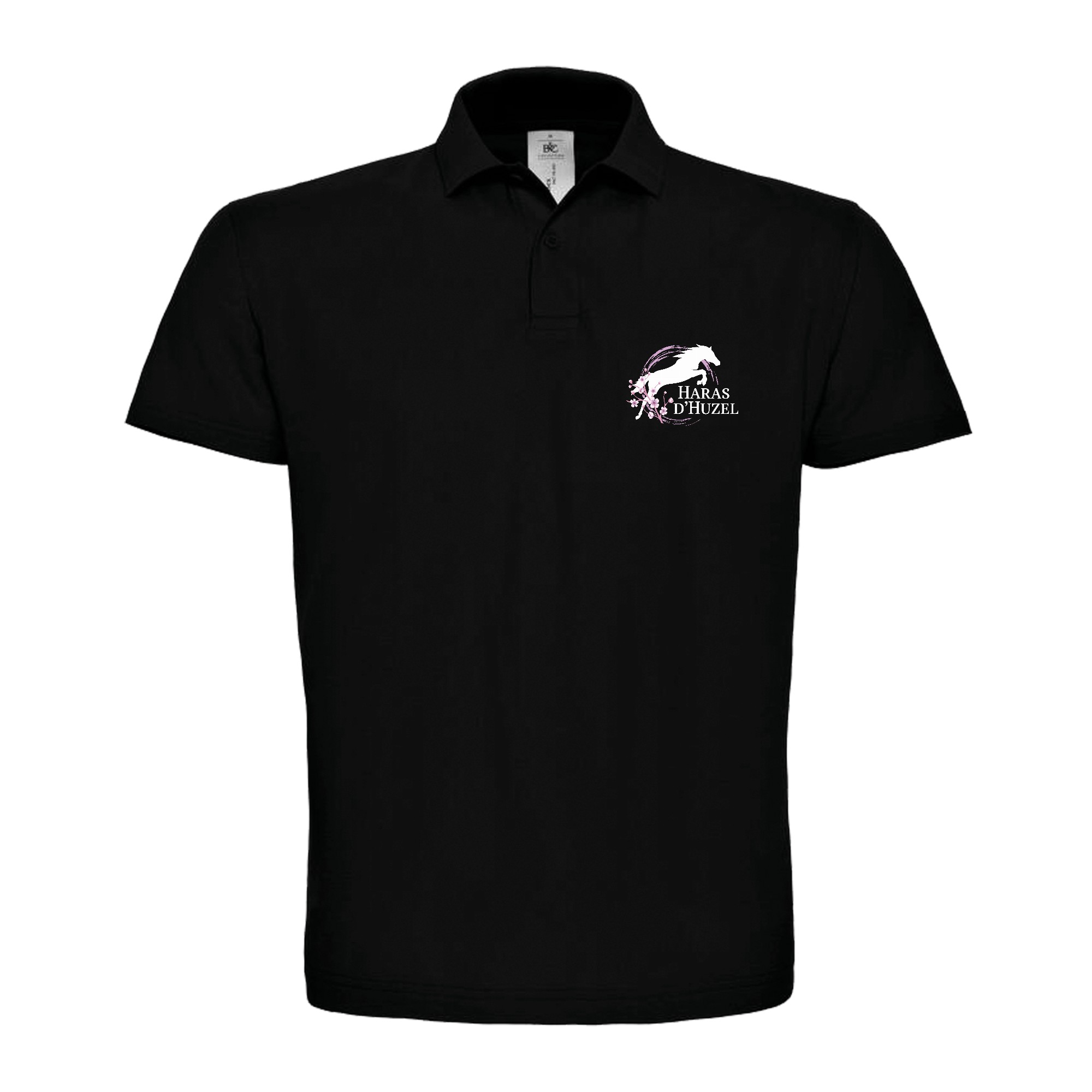 POLO (homme) - Haras d'Huzel - Noir - BCID1