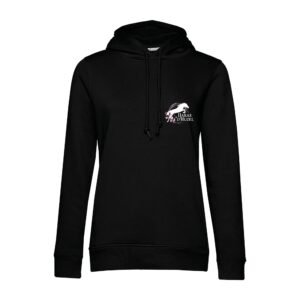 SWEAT A CAPUCHE (femme) – Haras d'Huzel - Noir - BCW34B