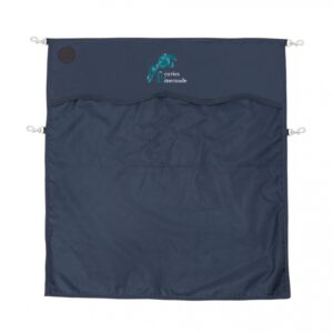 Rideau ou porte de box EQUITHÈME Premium - Les écuries d’émeraude - Navy - RP001