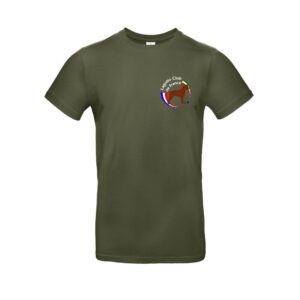 T-SHIRT (homme) - LAGOTTO CLUB DE FRANCE - Kaki - BC03T