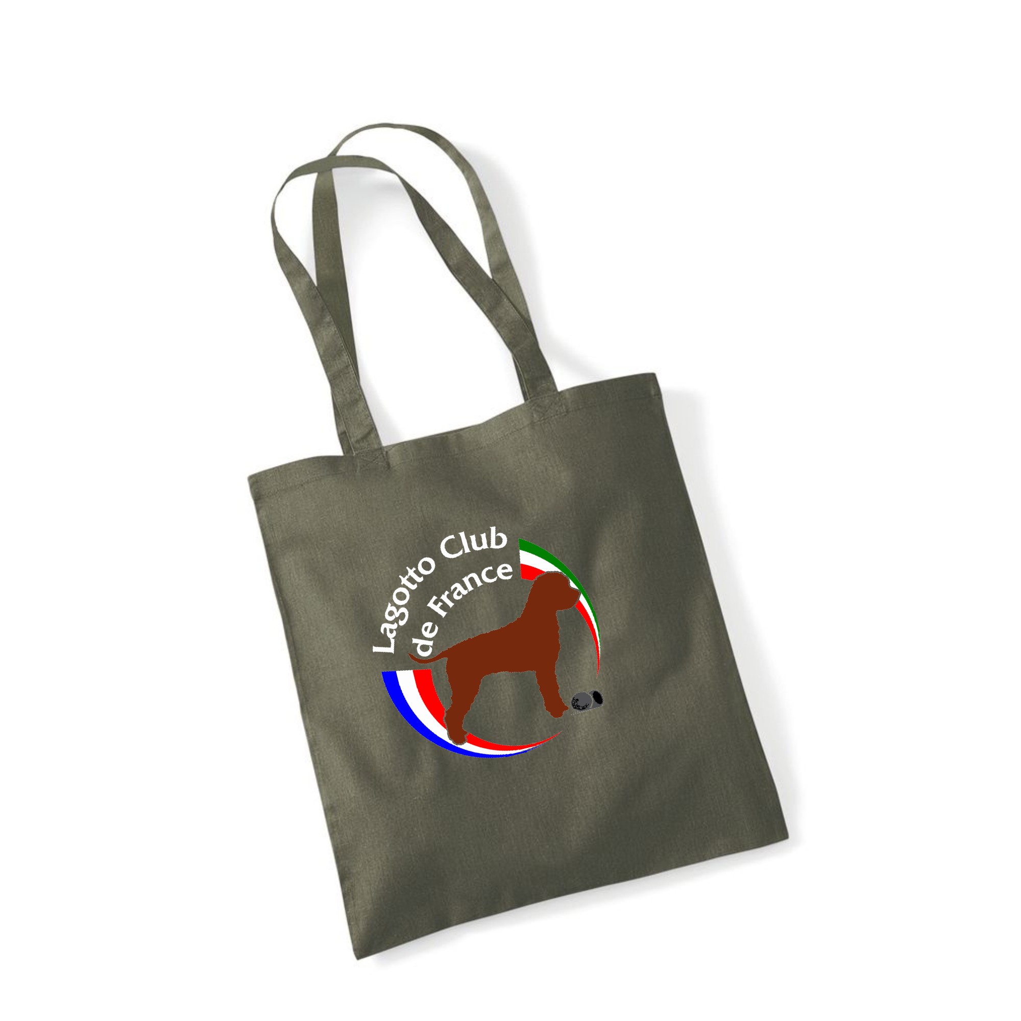 TOTE BAG - LAGOTTO CLUB DE FRANCE - Kaki - WM101