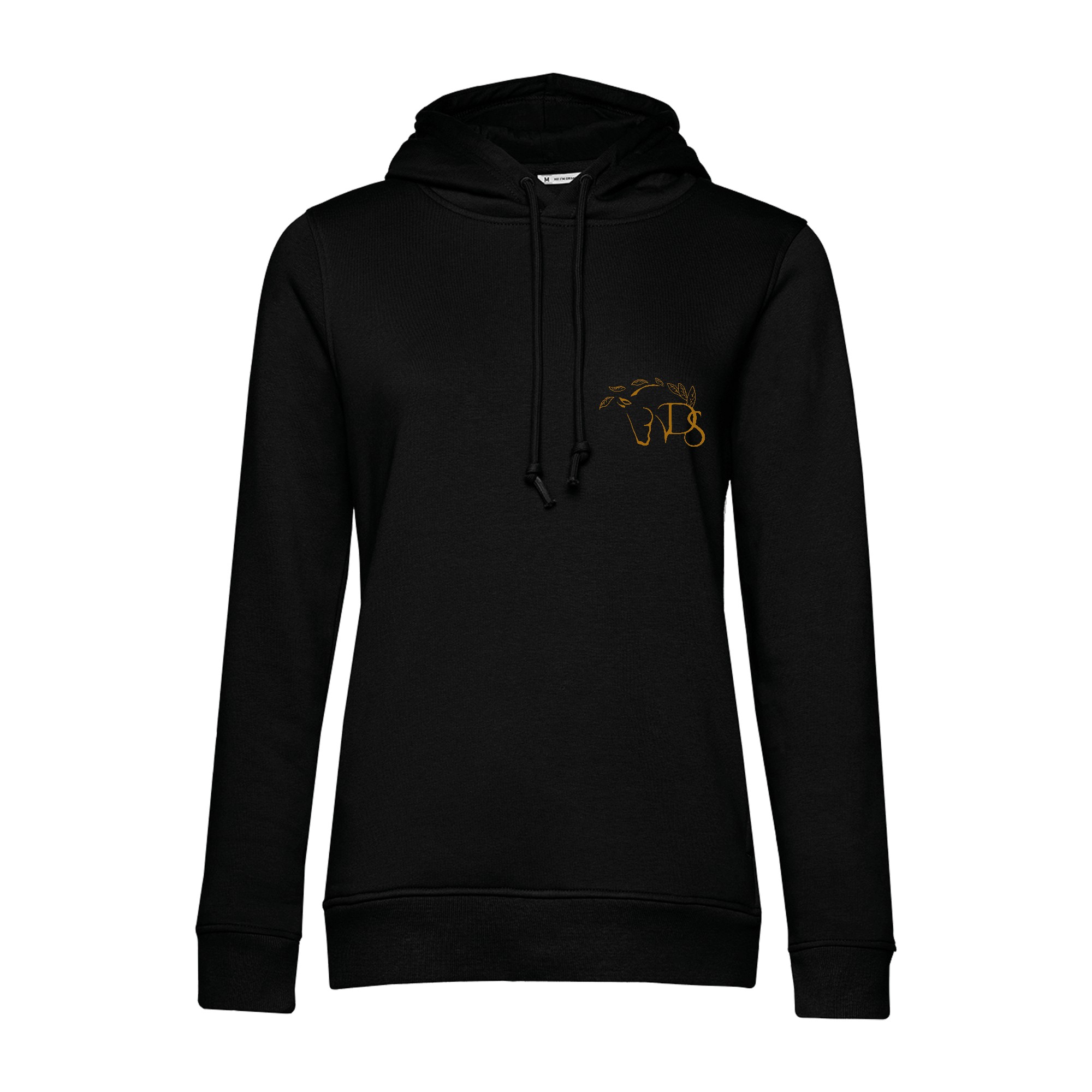 SWEAT A CAPUCHE (femme) – Les écuries Delescluse - Noir - BCW34B