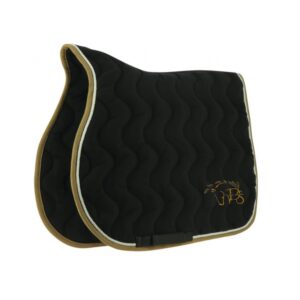 Tapis de selle EQUITHÈME "Polyfun" - Les écuries Delescluse - Noir - 20444