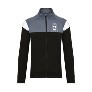 Veste de survêtement zippée (unisexe) - CSO 51 - Noir - PA390