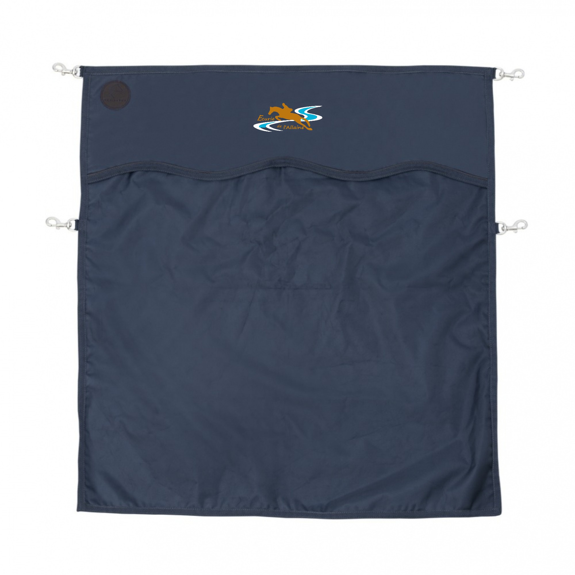 Rideau ou porte de box EQUITHÈME Premium - Ecurie de l'Allaine - Navy - RP001