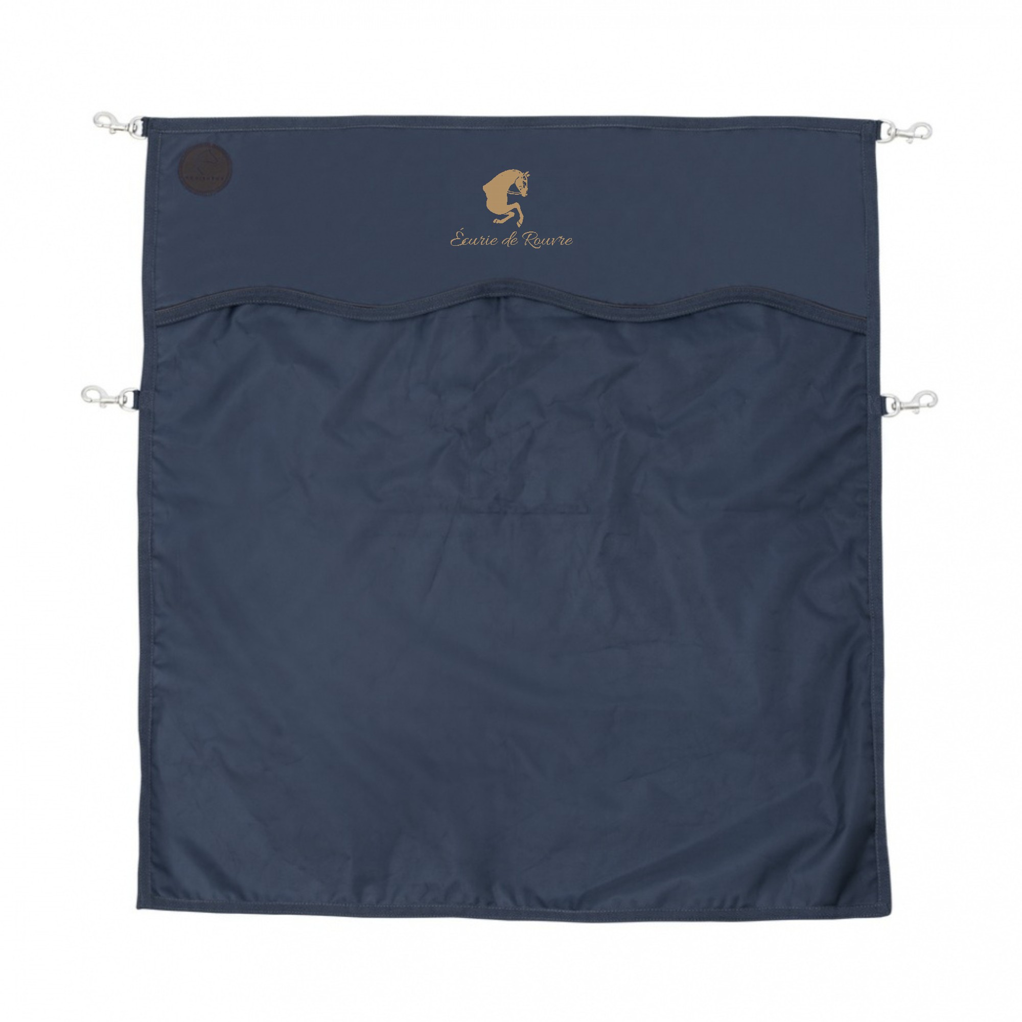 Rideau ou porte de box EQUITHÈME Premium - Écurie de rouvre - Navy - RP001