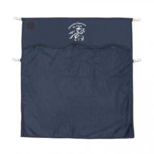 Rideau ou porte de box EQUITHÈME Premium - Domaine Équestre du Theil - Navy - RP001