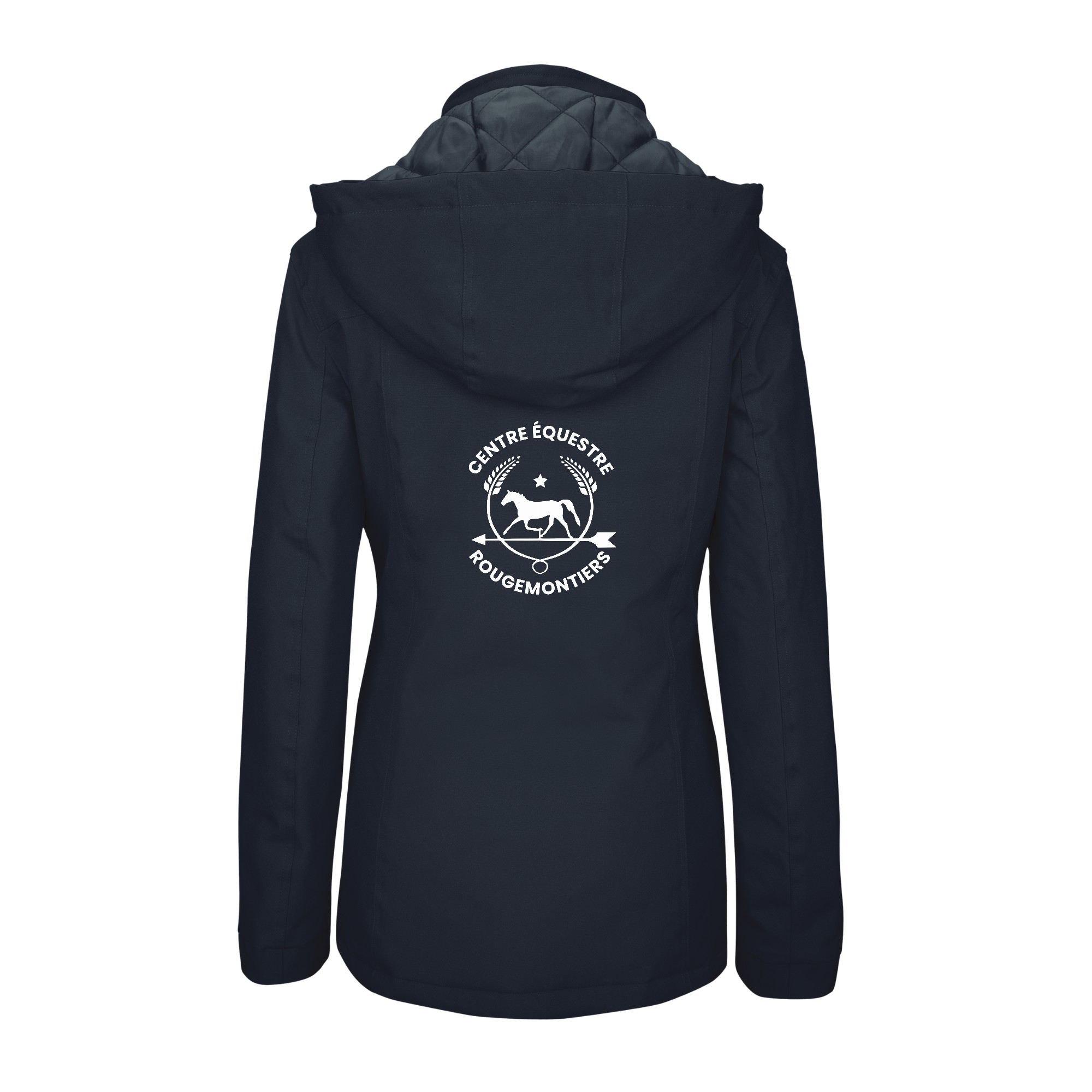 Parka (femme) - Centre équestre de Rougemontiers – Navy - K6108 – Image 3
