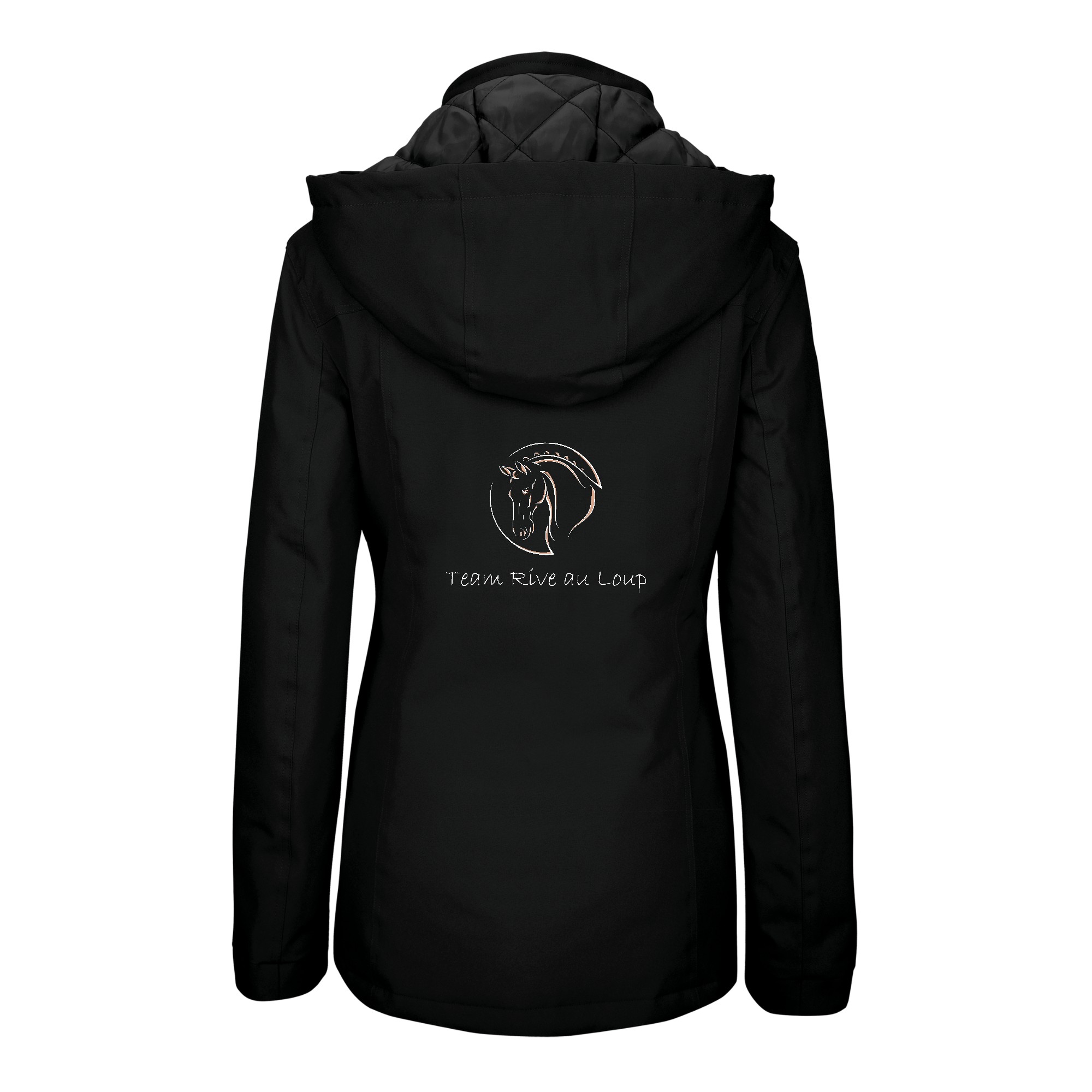 Parka (femme) - Écurie de la rive au loup - Noir - K6108 – Image 3