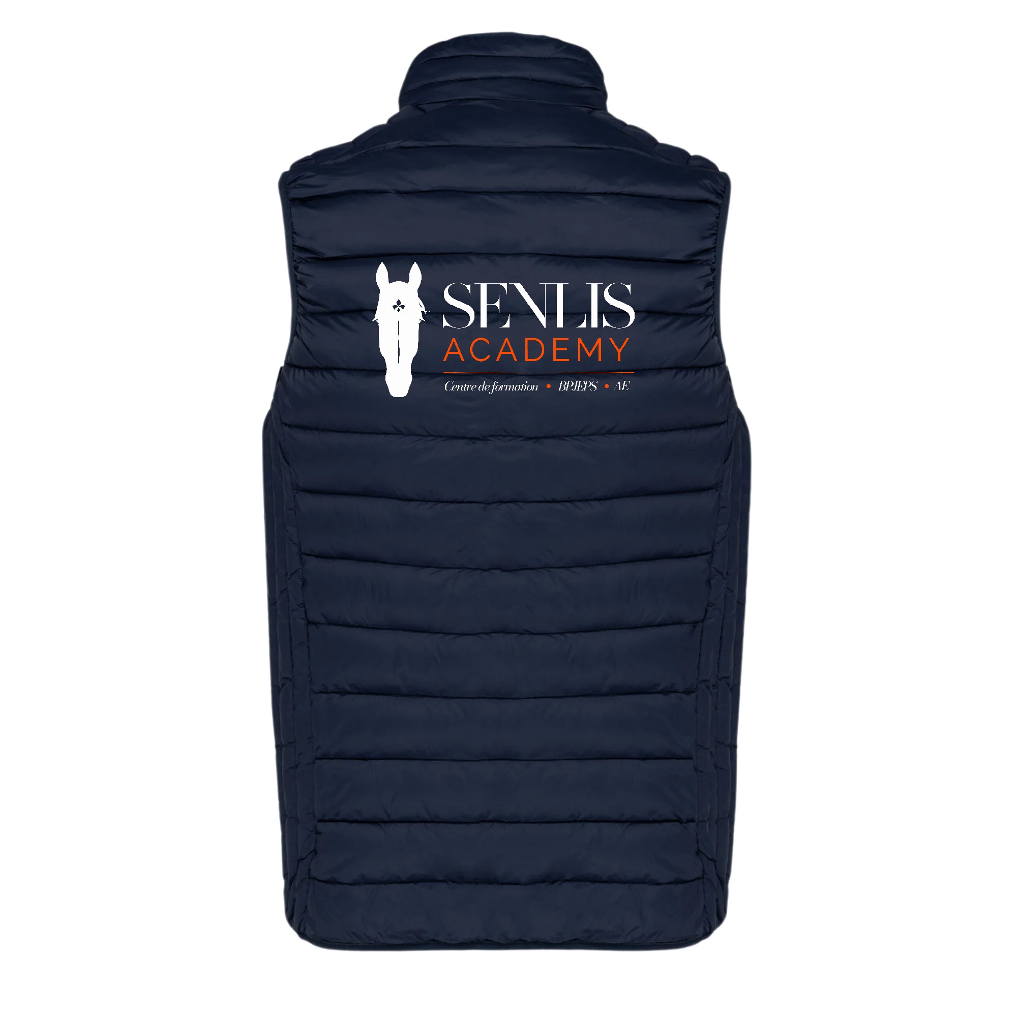 DOUDOUNE SANS MANCHES (femme) - SENLIS ACADEMY - Navy - K6114 – Image 3
