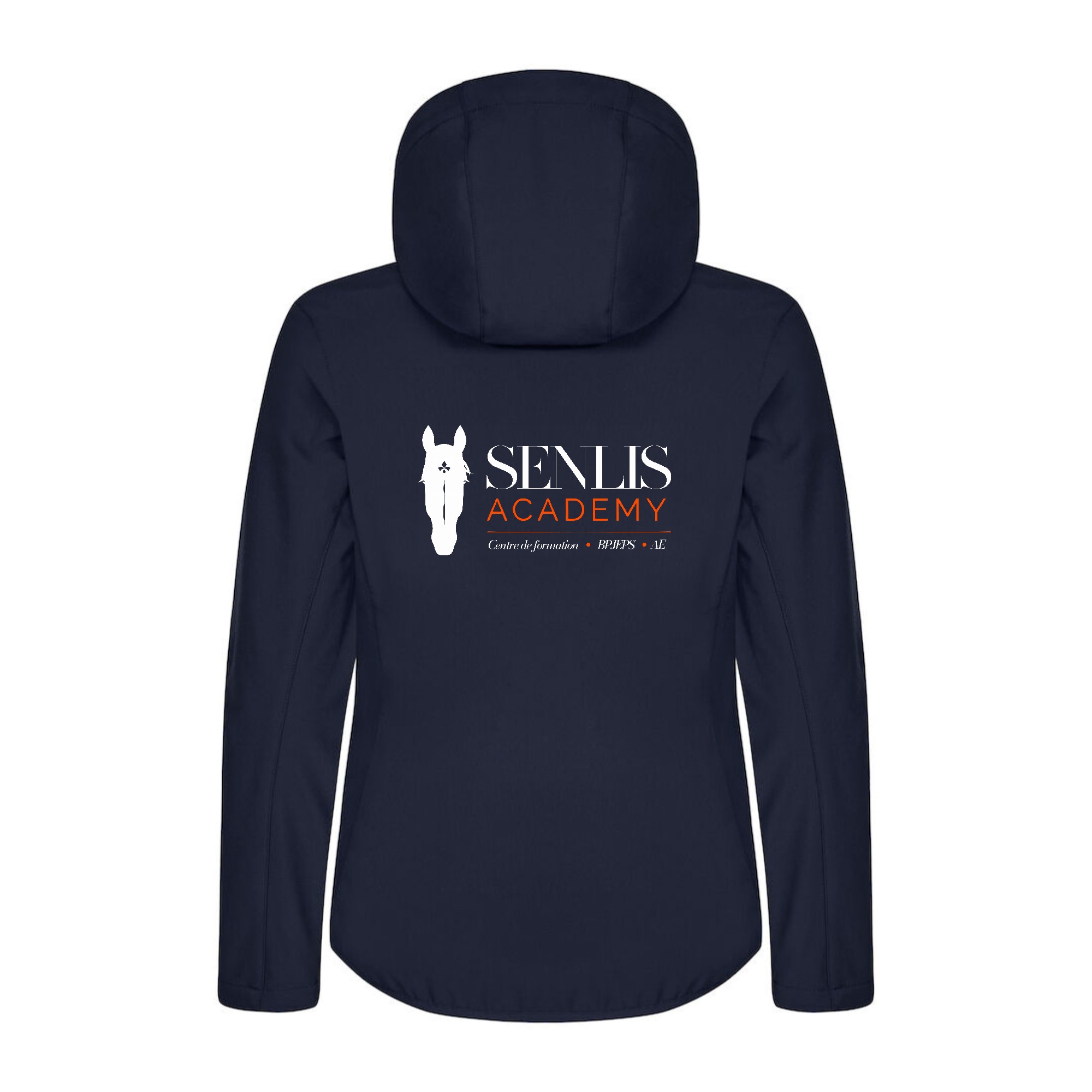 SOFTSHELL "Classic" (femme) - SENLIS ACADEMY - Navy - 0200917 – Image 3