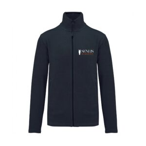 Veste micropolaire zippée (homme) – SENLIS ACADEMY - Navy – K911