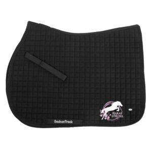 Tapis de selle Back on Track No.1 - Mixte - Haras d'Huzel - Noir - B21380