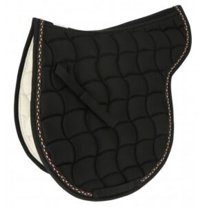 Tapis de selle EQUITHÈME - Hunter - Centre Hippique du Touring Club de France - Noir - 204475