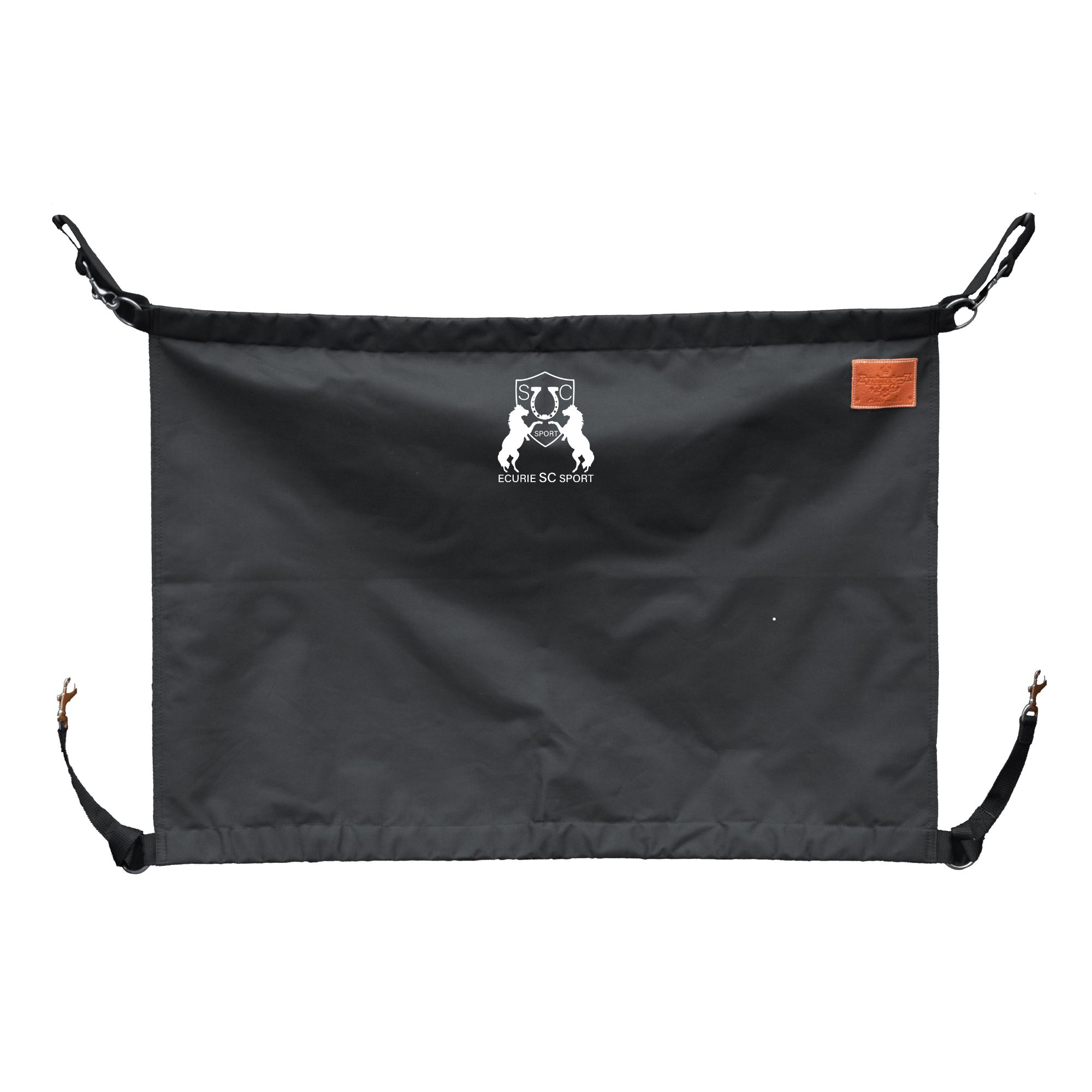 Rideau Ou porte de box Paddock Sports Prem’s - Ecurie SC sport - Noir - RP003 – Image 2