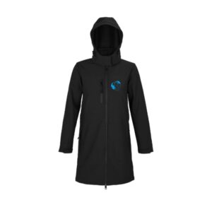 MANTEAU LONG SOFTSHELL - NEOBLU ACHILLE (Femme) - Au Fil des Sabots - Noir - 03794