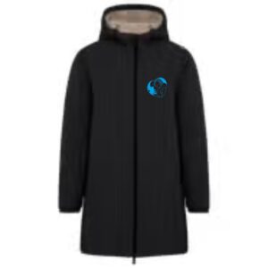 Veste imperméable doublée en sherpa (unisexe) - Au Fil des Sabots - Noir - NS609