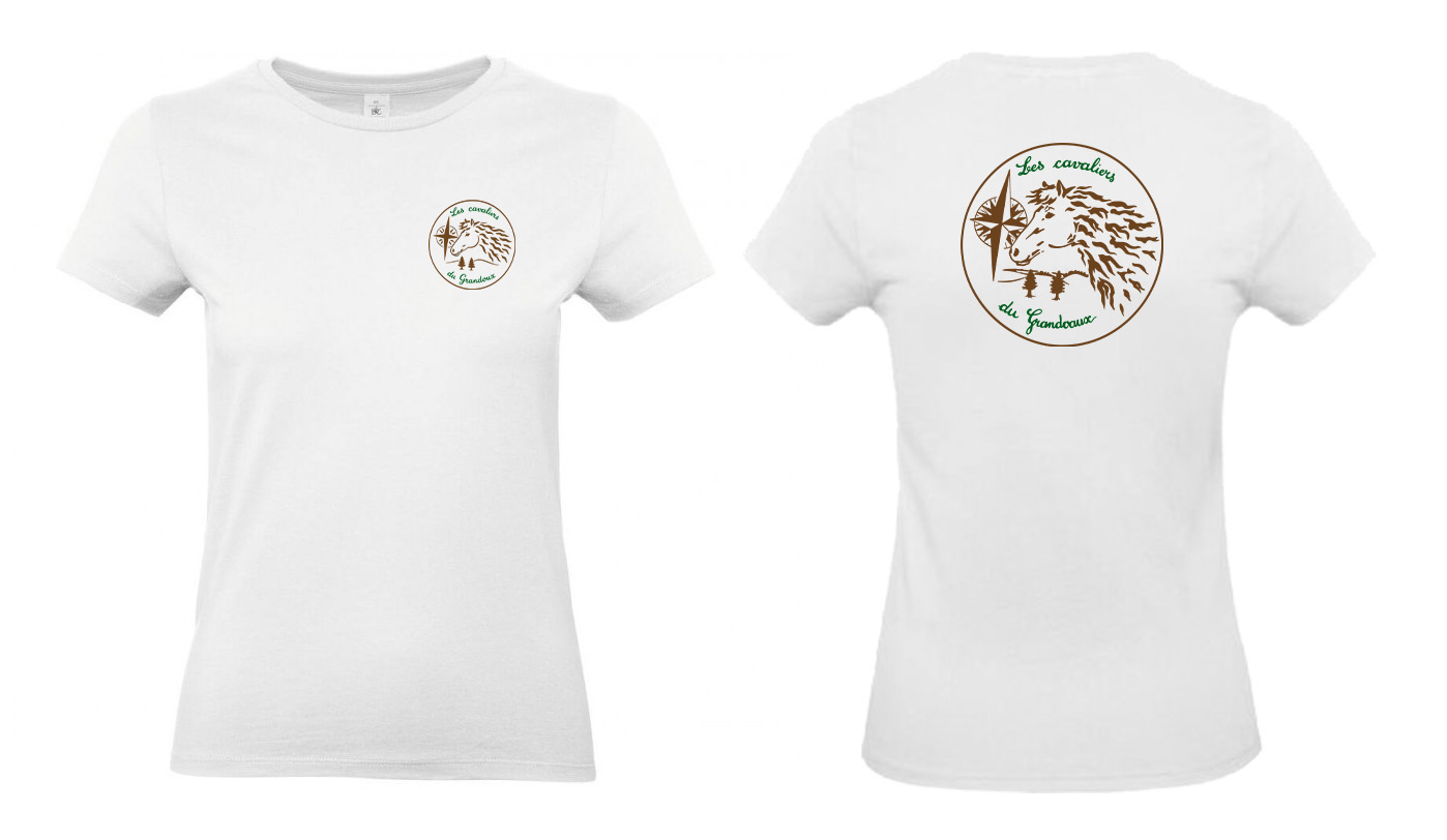 T-SHIRT (enfant) - Les Cavaliers du Grandvaux - BC03TK – Image 5