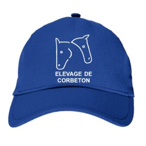 CASQUETTE - Association des cavaliers de Corbeton - Bleu roi - BF015