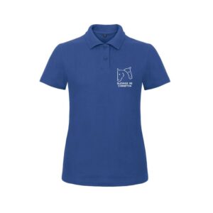 POLO (femme) - Association des cavaliers de Corbeton - Bleu roi - BCI1F