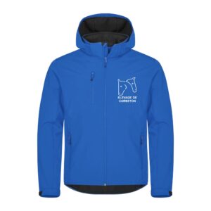 SOFTSHELL "Classic" (homme) - Association des cavaliers de Corbeton - Bleu roi - 0200912