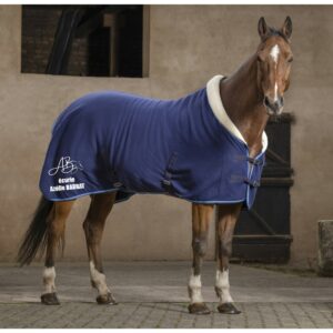 Chemise polaire Riding World Confort - Sport Étude Val de Creuse - Navy - 400042