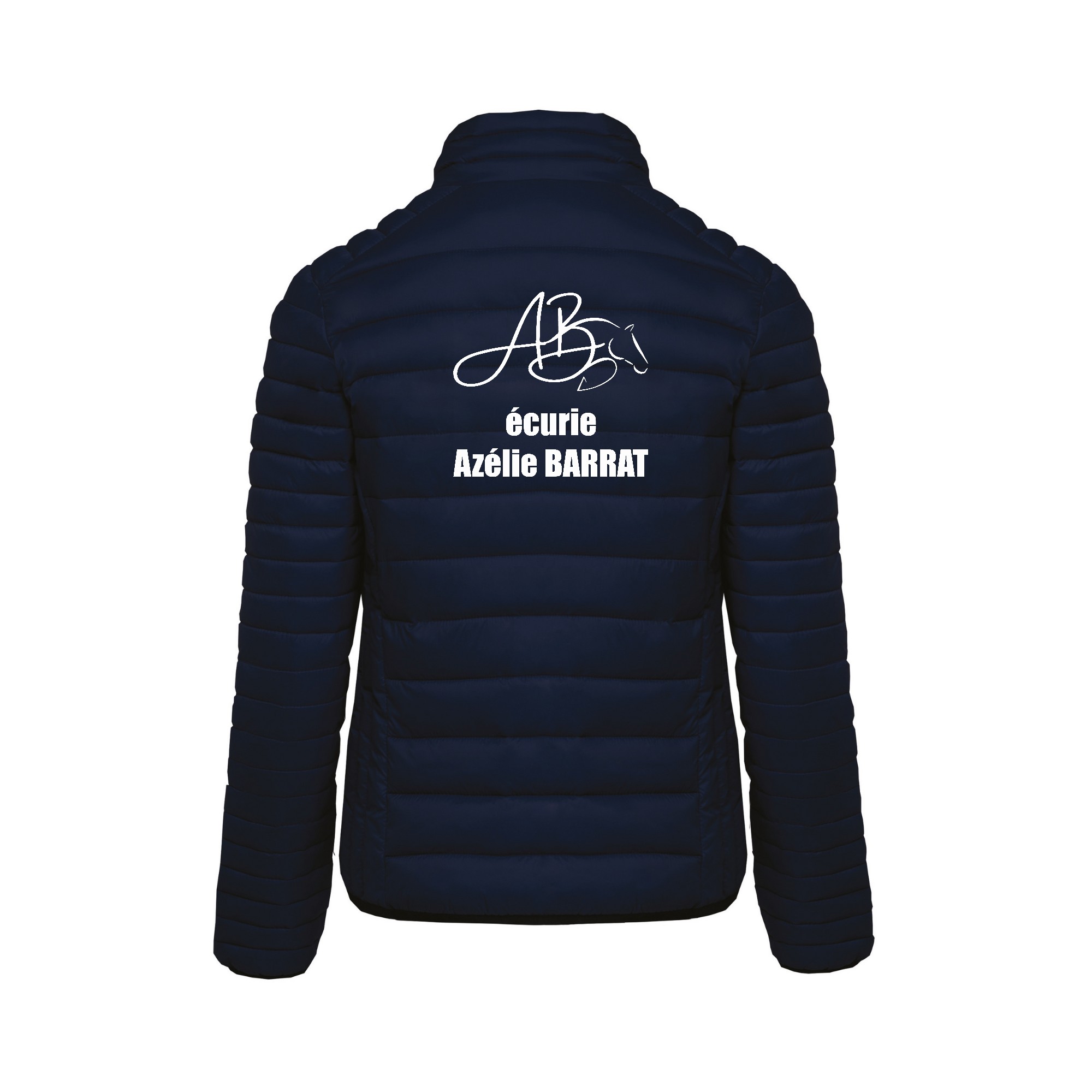 DOUDOUNE AVEC MANCHES (femme) - Sport Étude Val de Creuse - Navy - K6121 – Image 3